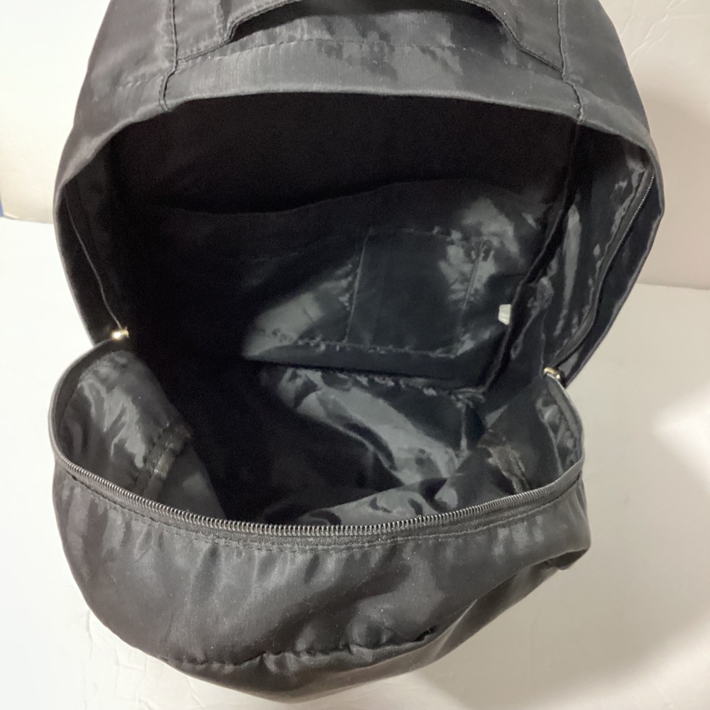 HAWLANDER UNISEX BLACK  BACKPACK LIGHT MEDIUM SIZE 11x17x5 - Picture 9 of 13